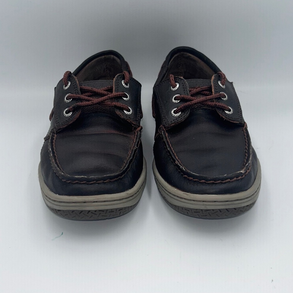 Sperry Top-Sider Billfish Mens Dark Brown Leather Boat Shoes Size 9 - Picture 2 of 9